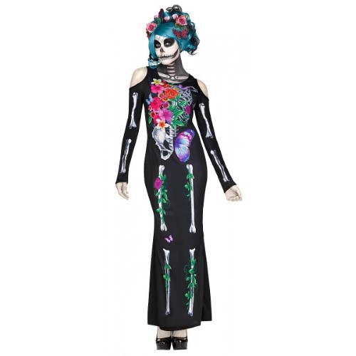 Catrina disfraz de fantasía Día de Muertos
