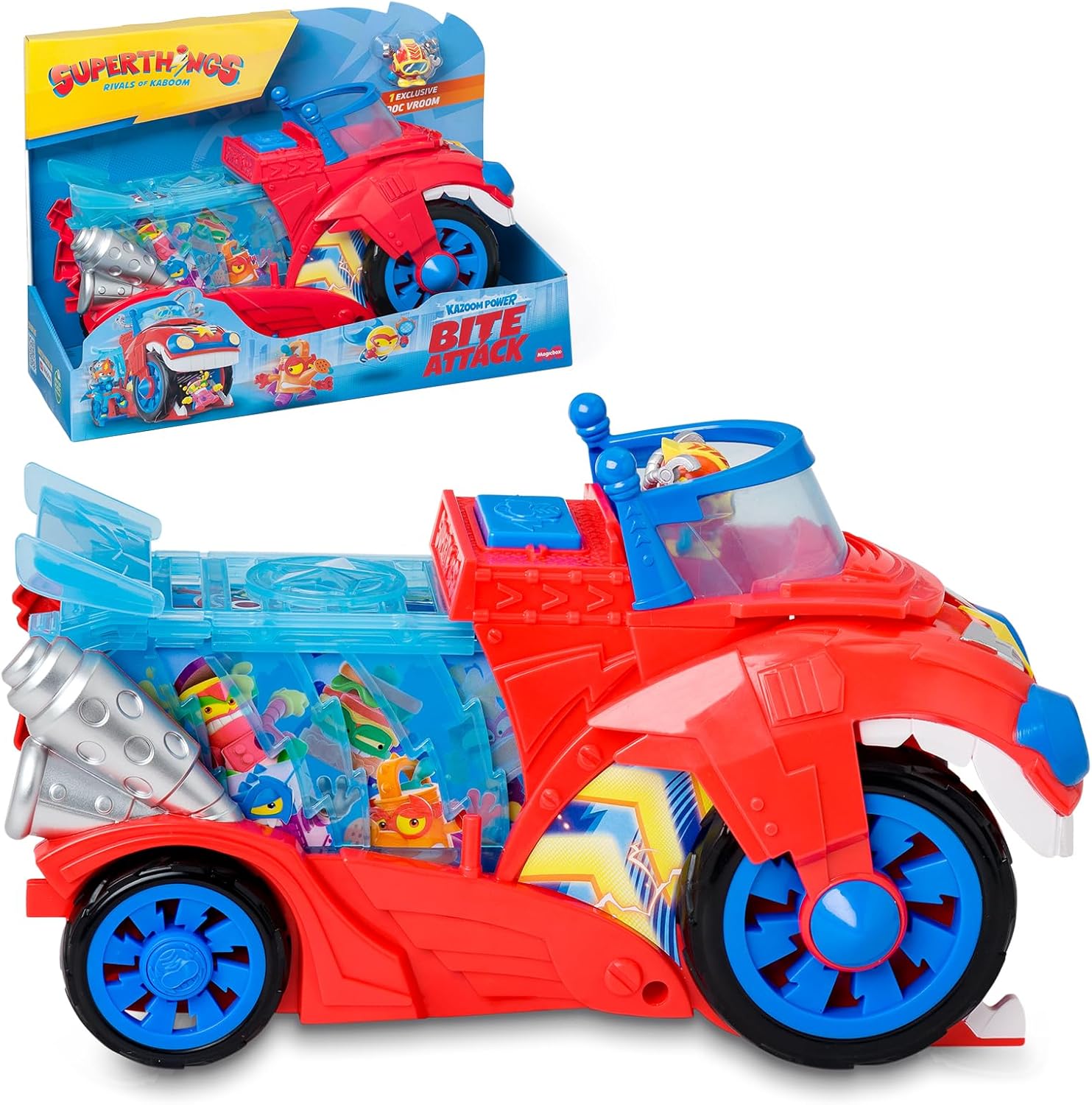 Superzings Kazoom Power Vehículo Bite Attack