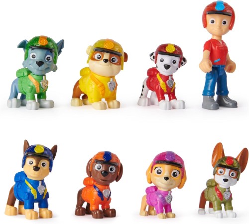 Paw Patrol Pack figuras cachorros en la selva