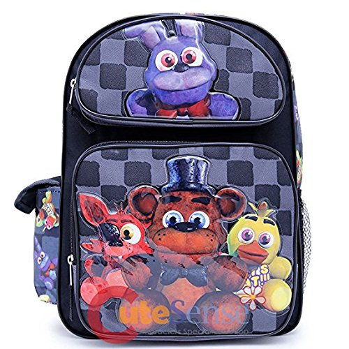 Five Nights Freddys morral - negro