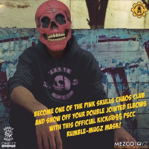 Rumble Society Máscara de calavera Mezco - vista alternativa