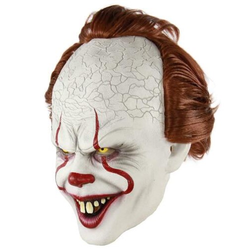 Máscara de látex payaso IT Pennywise - vista alternativa