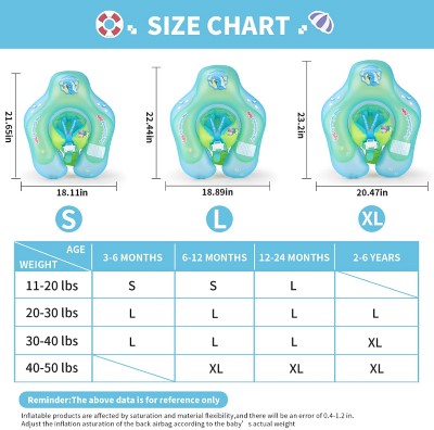 Flotador inflable de natación infantil - imagen adicional