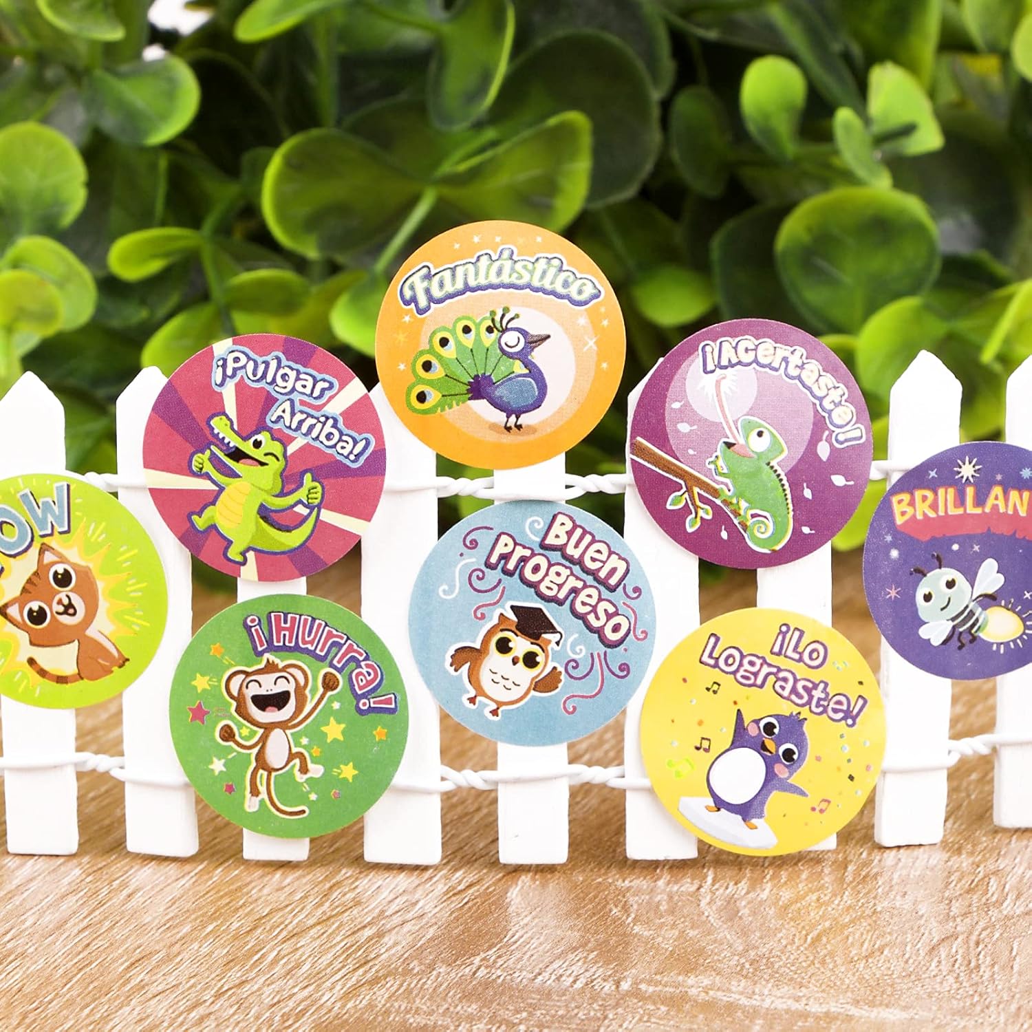 1000 stickers motivacionales escolares - imagen adicional