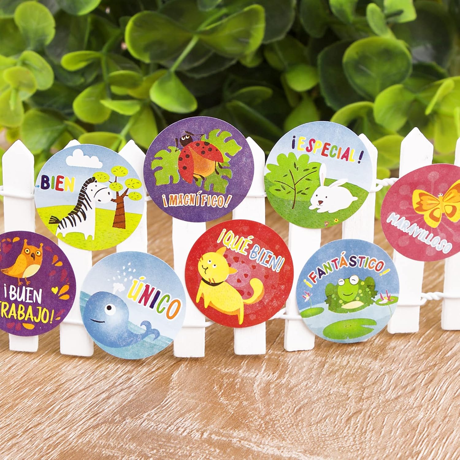 1000 stickers motivacionales escolares - imagen adicional