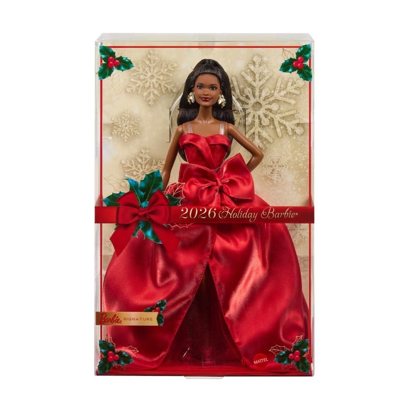 Barbie Signature muñeca 2026 Holiday morena JJX71 - vista alternativa
