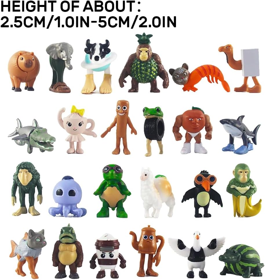 24 figuras Brainrot Tralalero - imagen adicional