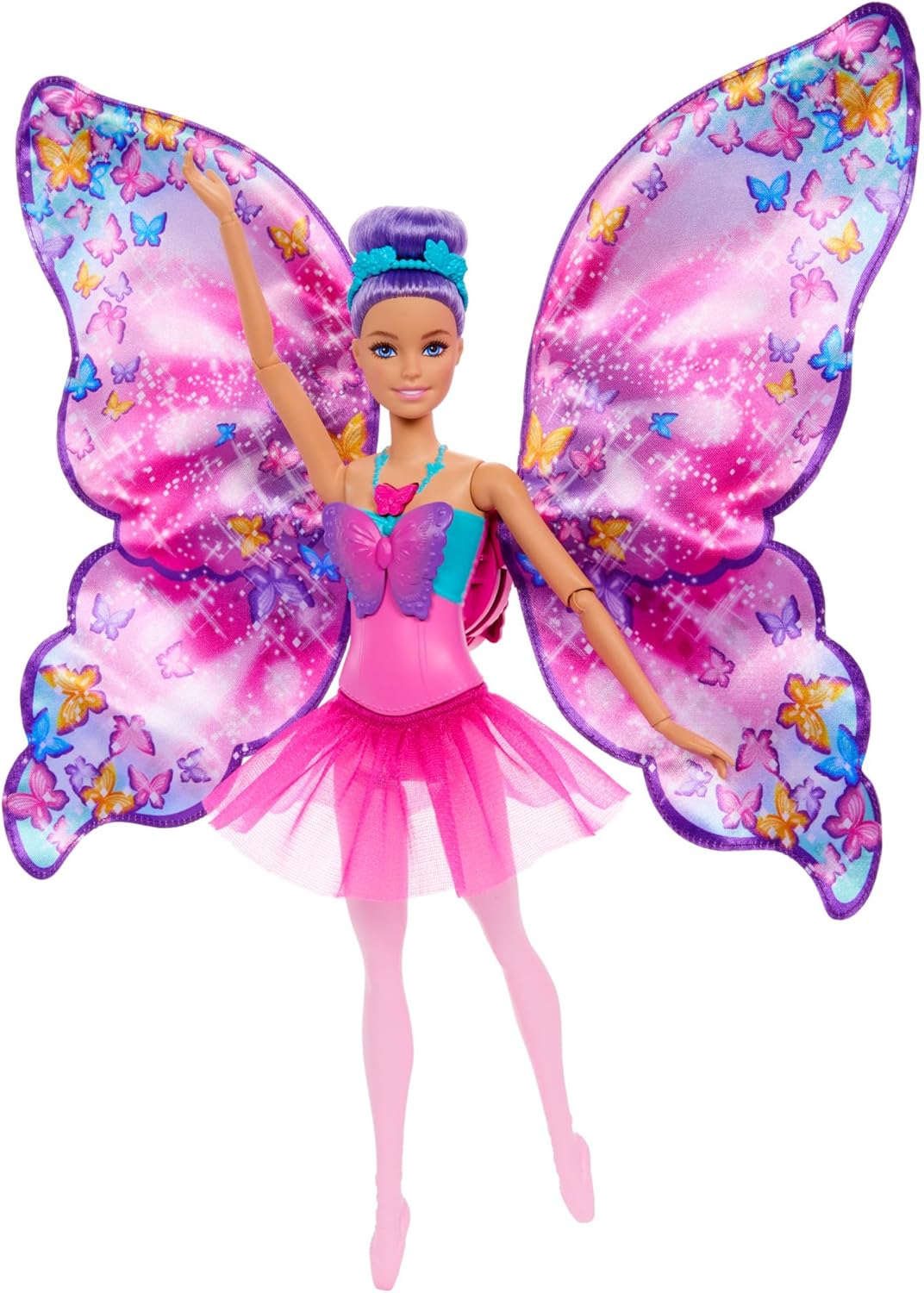 Barbie bailarina con alas de mariposa HXJ10