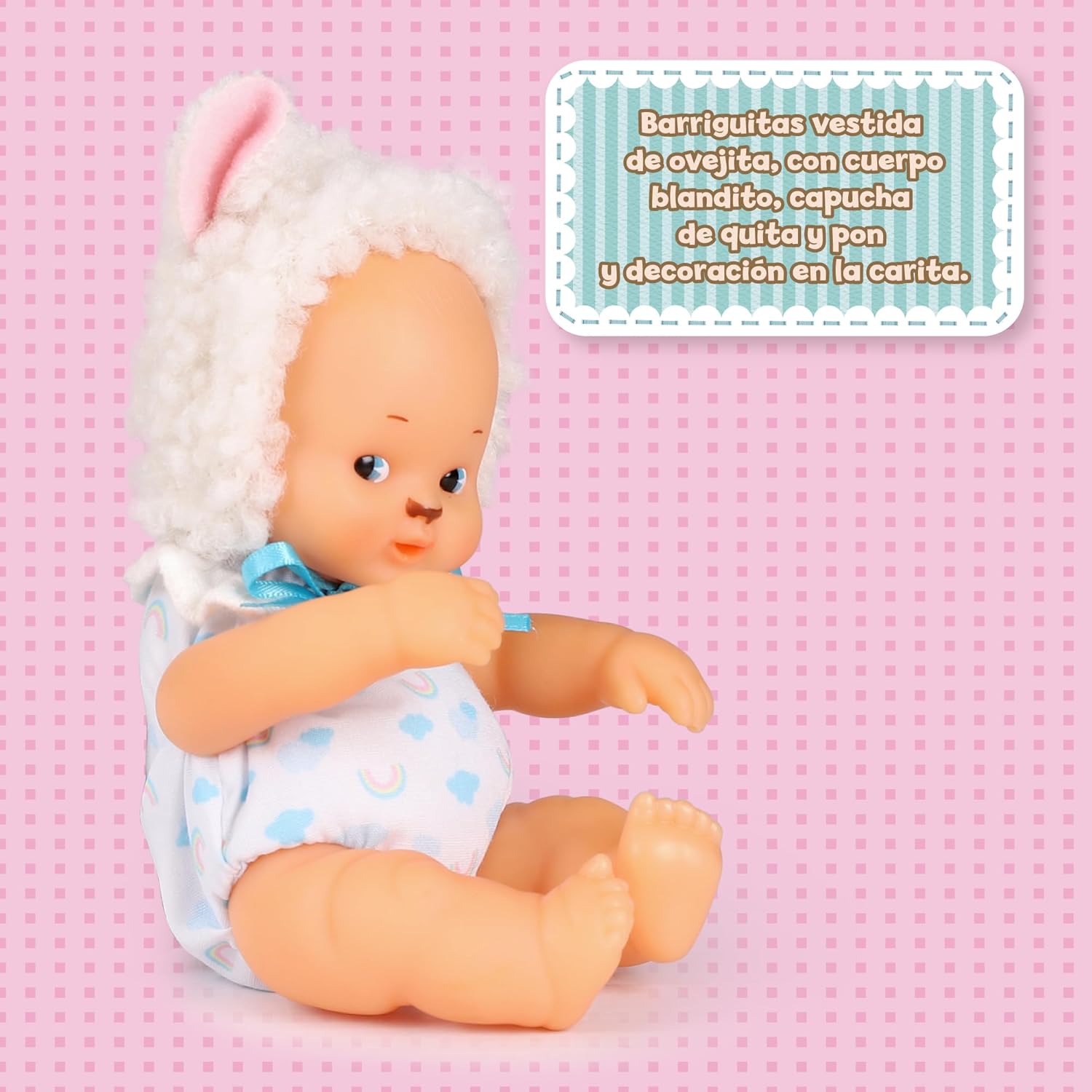 Barriguitas Soft bebé ratoncita BFG10301 - imagen adicional