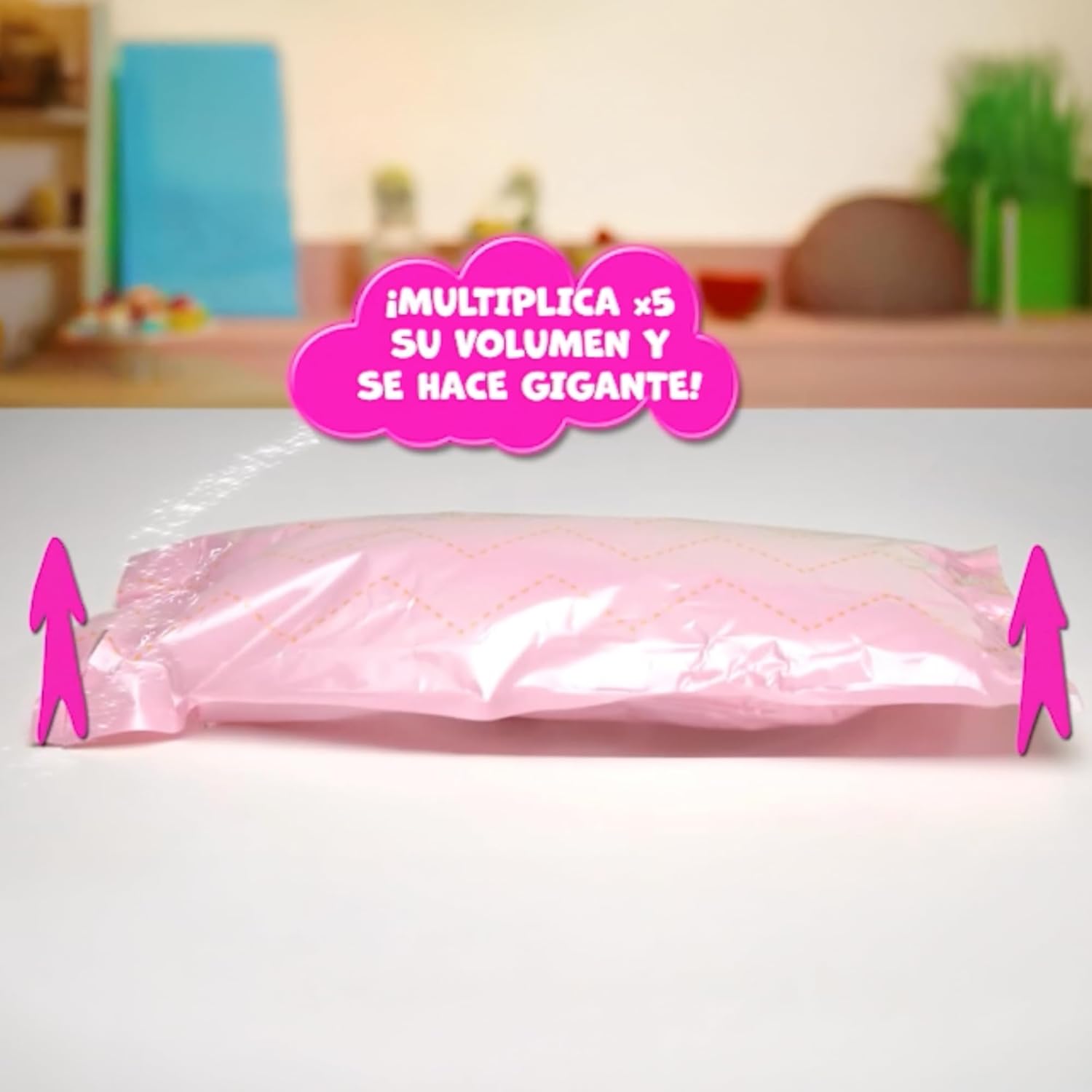 Peluche mágico Bubblepops ajolote sandía - imagen adicional