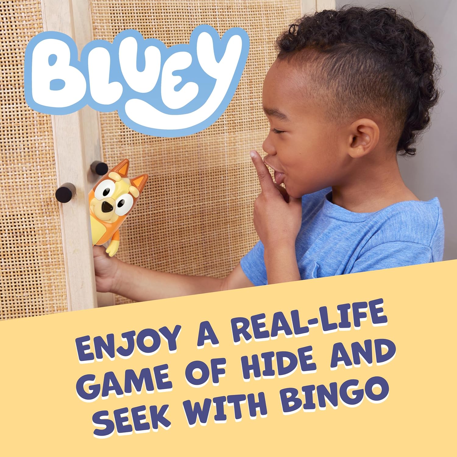 Muñeco de Bluey juega a las escondidas edición Bingo - vista alternativa