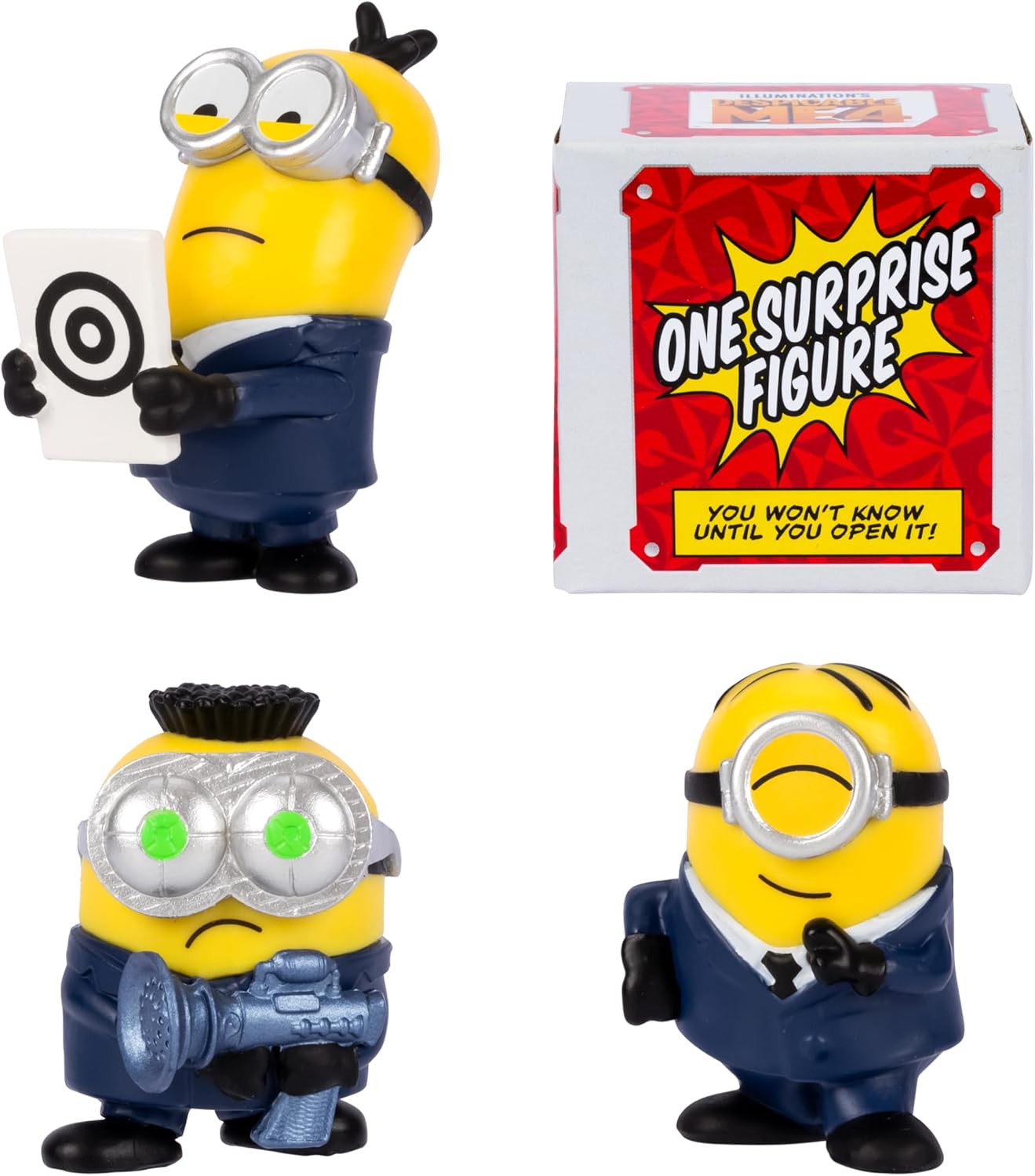 Mi Villano Favorito 4 figuras Minions Equipo AVL - imagen adicional