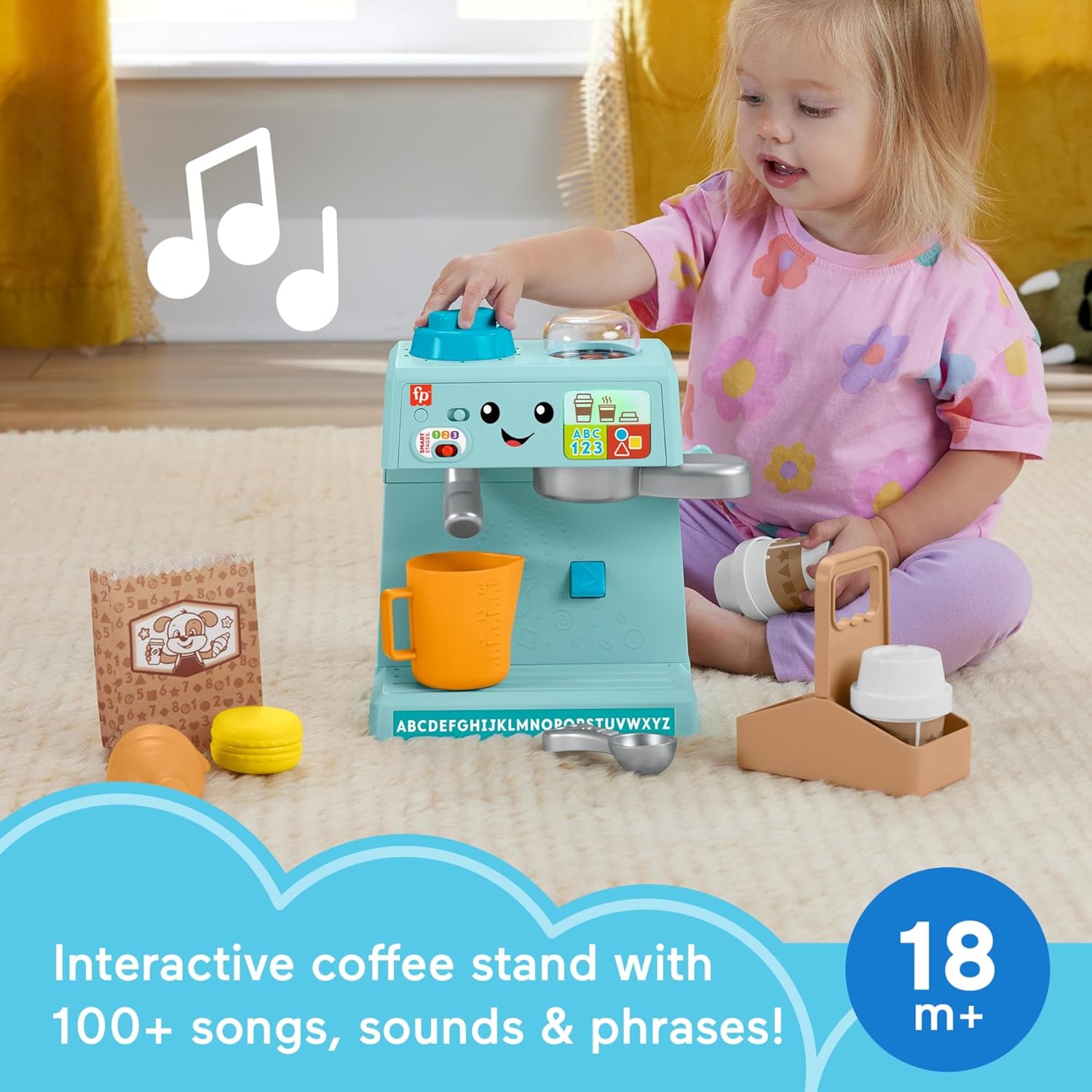 Fisher-Price Cafetera interactiva HTW96 - imagen adicional