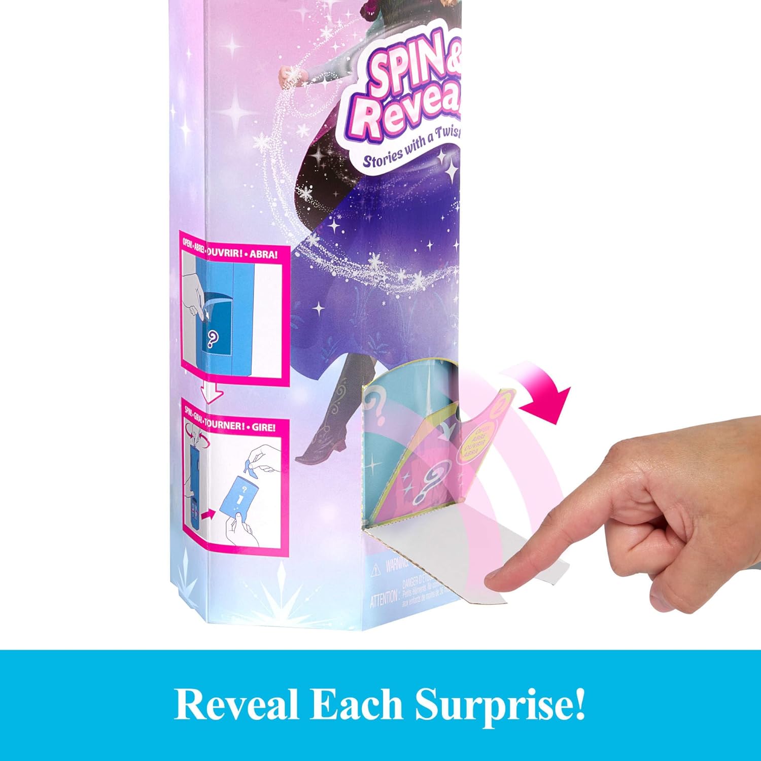 Disney Frozen muñeca Anna Spin & Reveal JBG60 - imagen adicional
