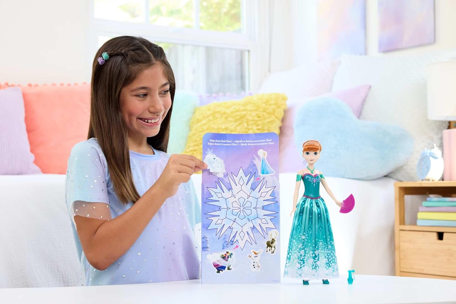 Disney Frozen muñeca Anna Spin & Reveal JBG60 - imagen adicional