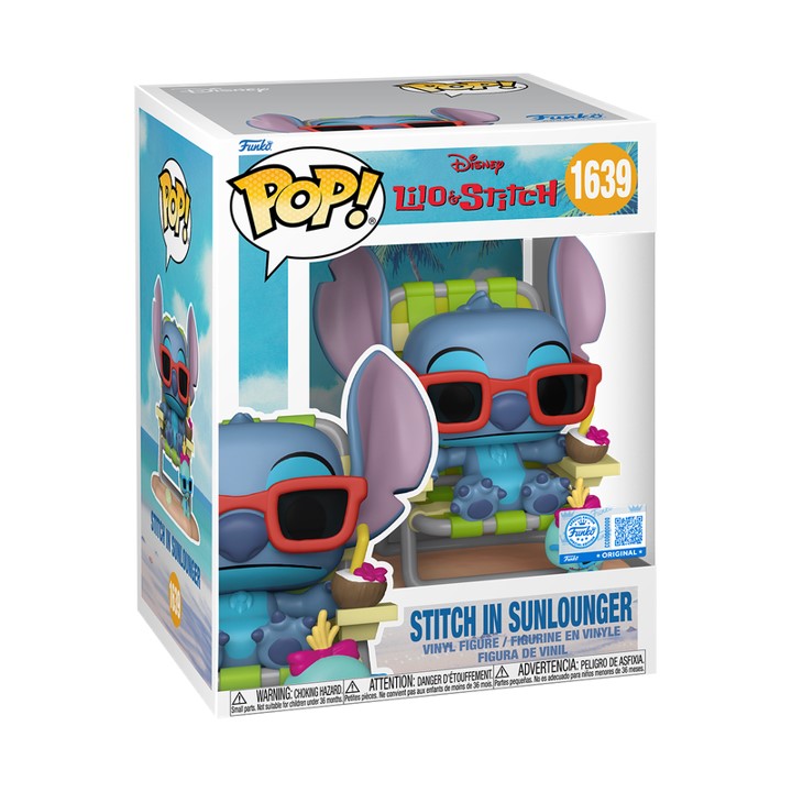 Funko Pop Premium Stitch in Sunlounger 1639 - imagen adicional
