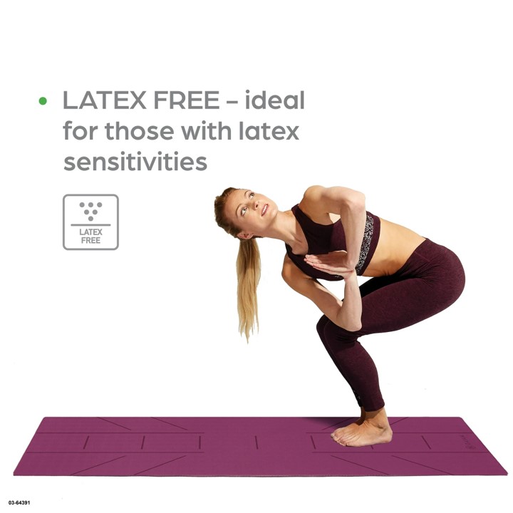 Gaiam mat de yoga grosor 6 mm - importado - imagen adicional