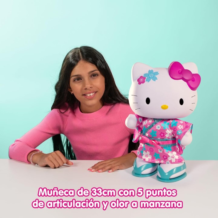 Muñeca de Hello Kitty vestida de Kimono 33cm - imagen adicional