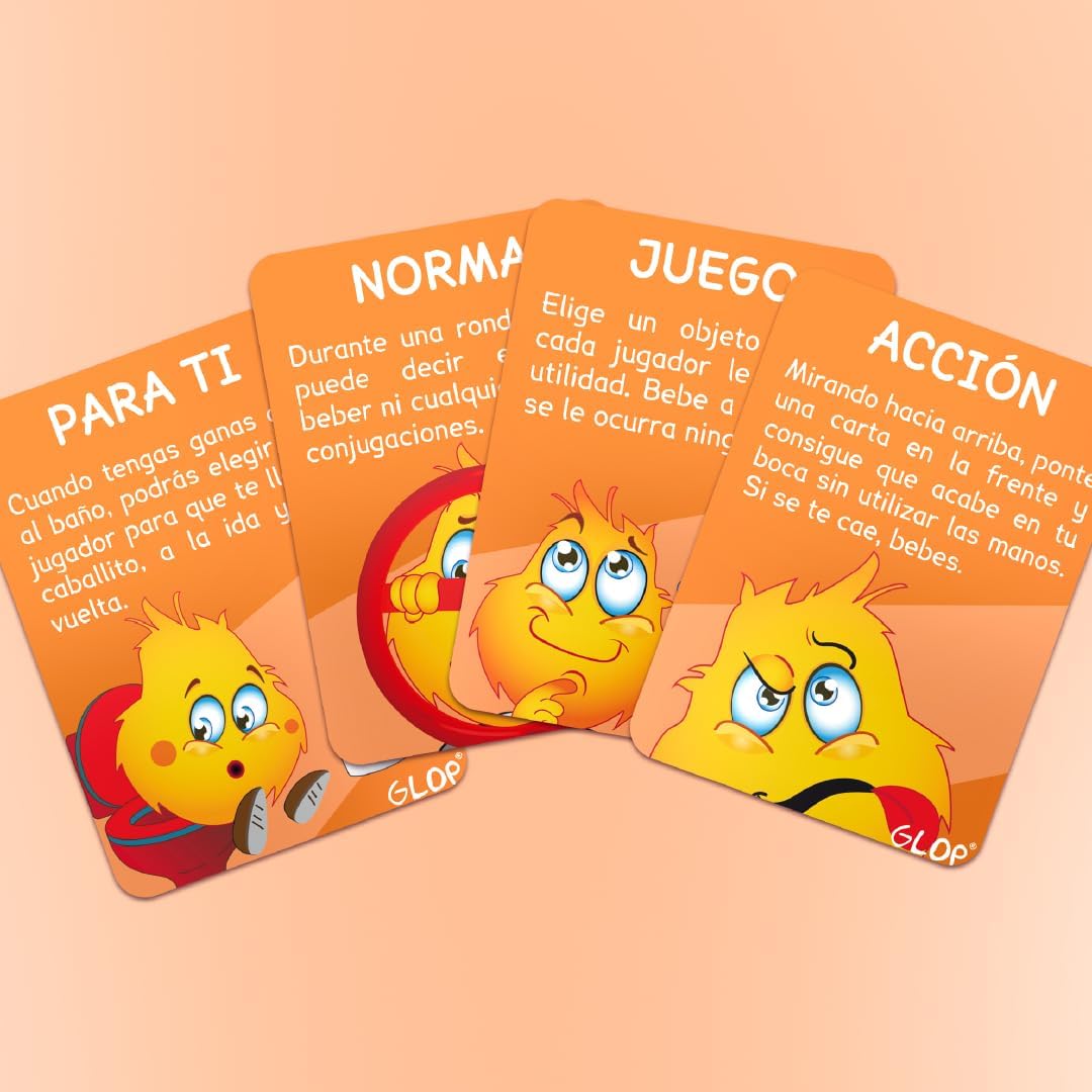 Glop Game Juego para beber 100 cartas - imagen adicional