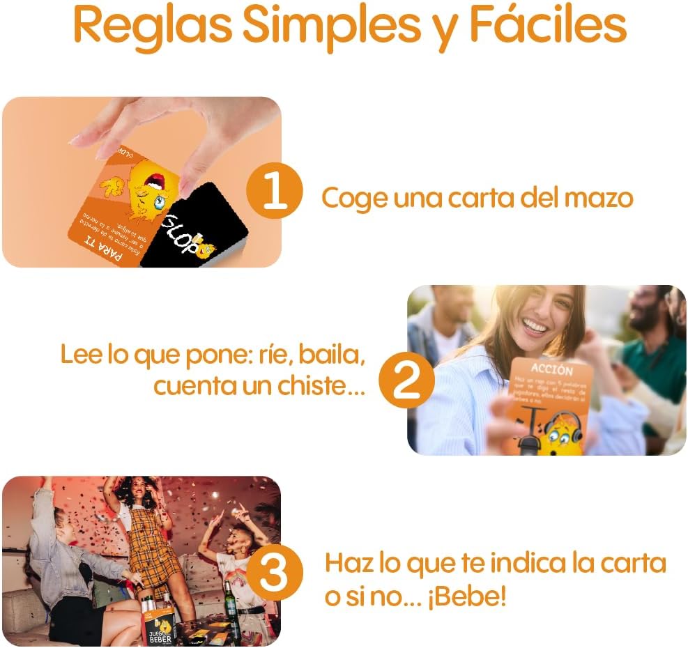 Glop Game Juego para beber 100 cartas - imagen adicional