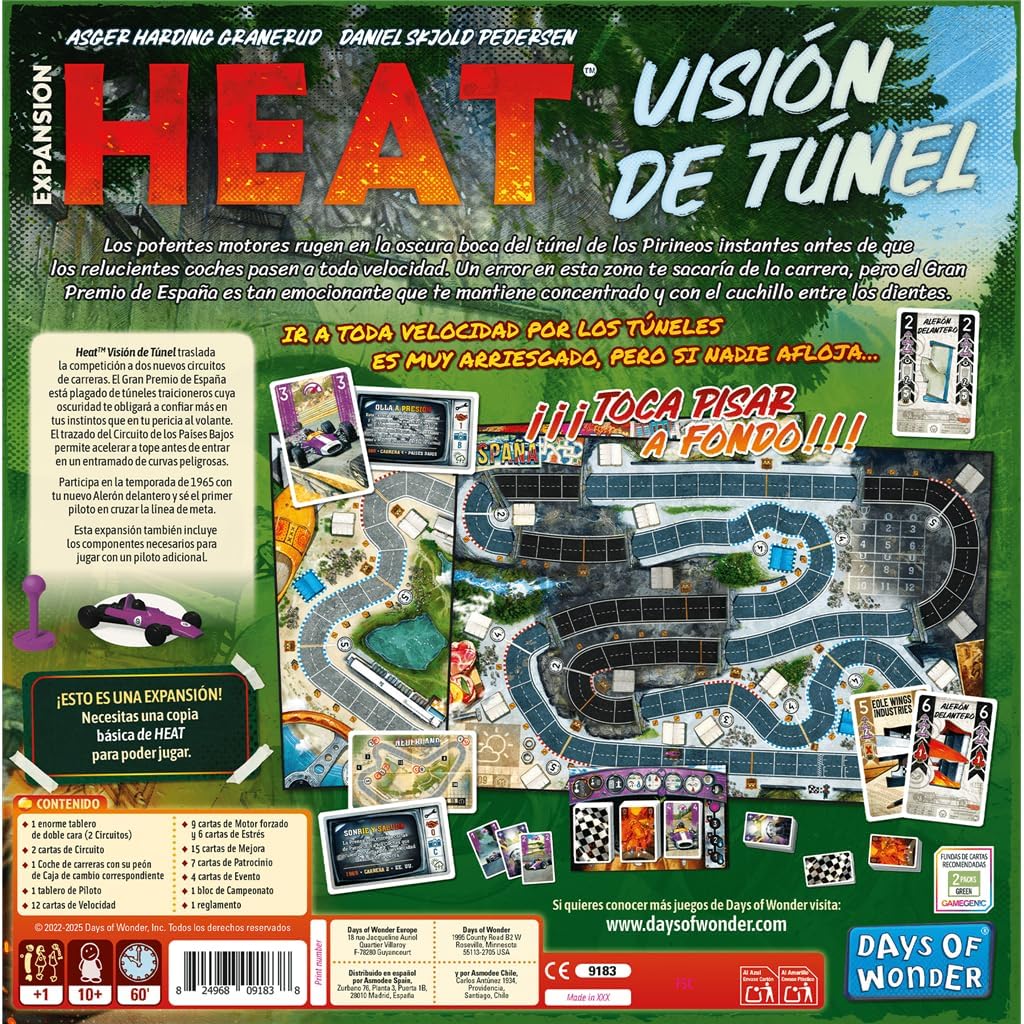 Juego HEAT Expansión Visión Tunel - imagen adicional