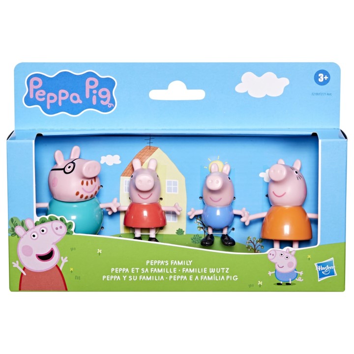 Aventuras de Peppa set figuras Peppa y su familia - vista alternativa