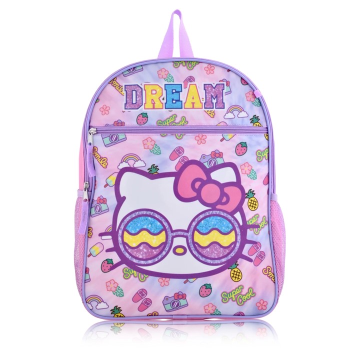 Sanrio combo escolar de Hello Kitty morral y accesorios - imagen adicional
