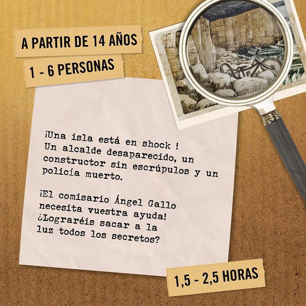 Hidden Games Juego de Detectives Caos en la isla - imagen adicional