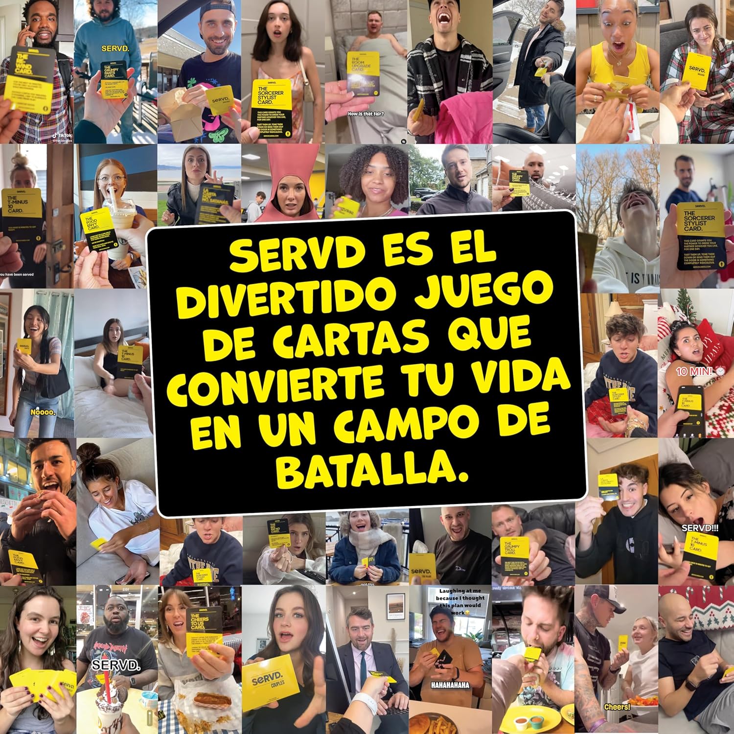Juego de cartas SERVD Parejas - imagen adicional