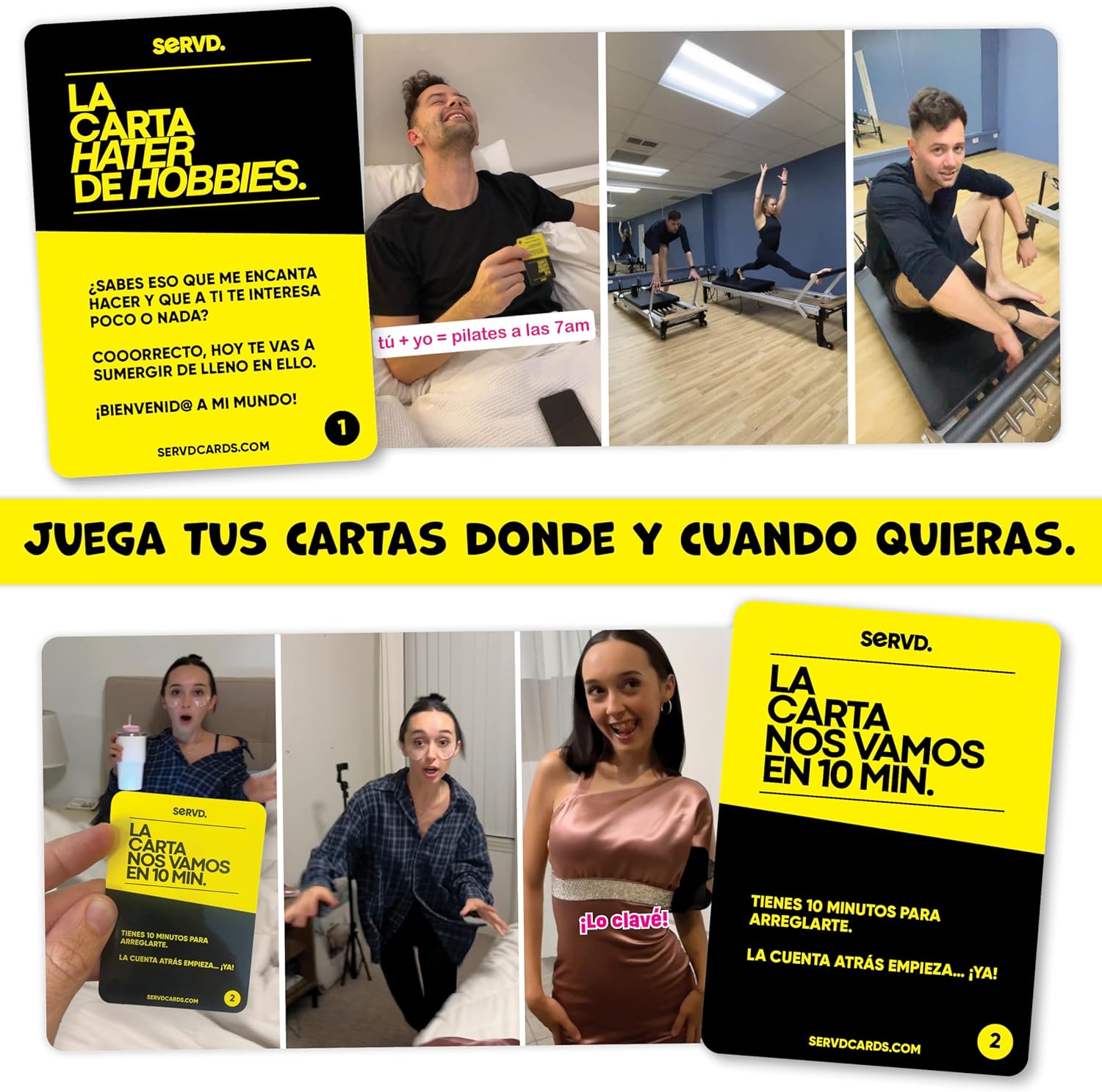 Juego de cartas SERVD Parejas - imagen adicional
