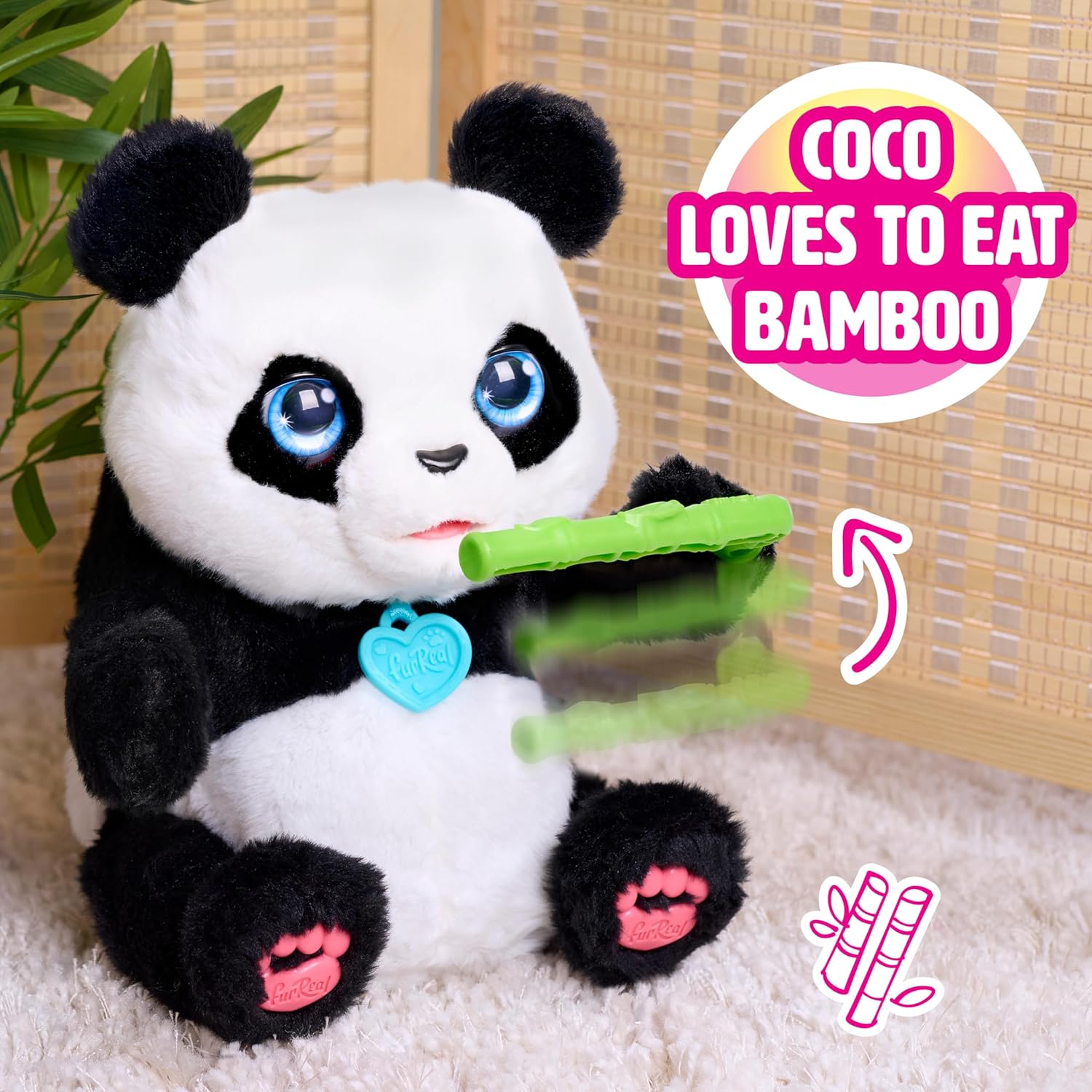 FurReal mascota interactiva Coco la Panda volteretas - imagen adicional