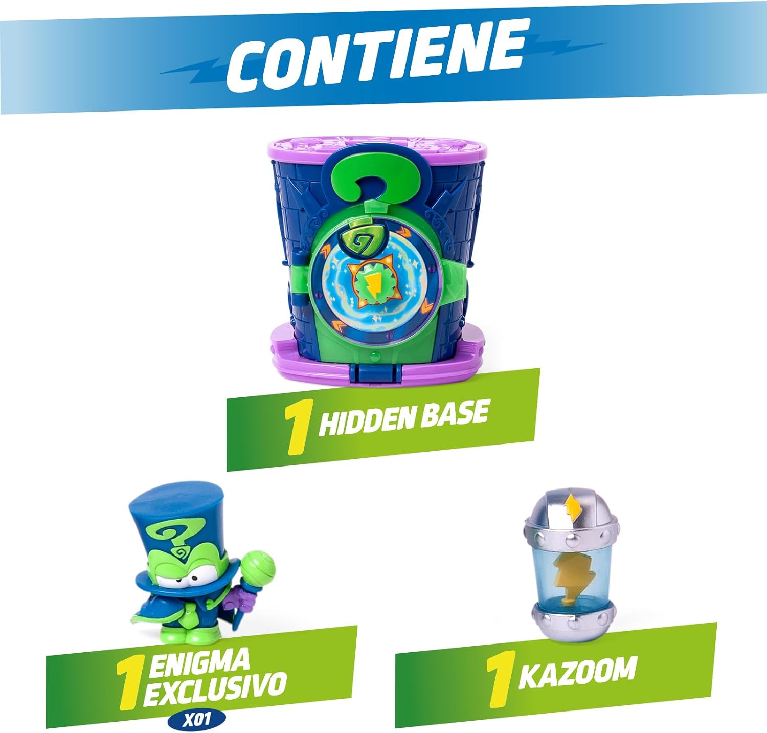 Superzings Kazoom Power Guarida de Enigma - imagen adicional