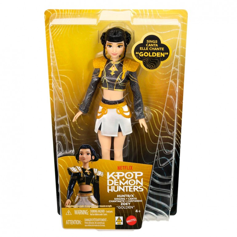 Muñeca Zoey cantante K-Pop Demon Hunters JRN42 - imagen adicional