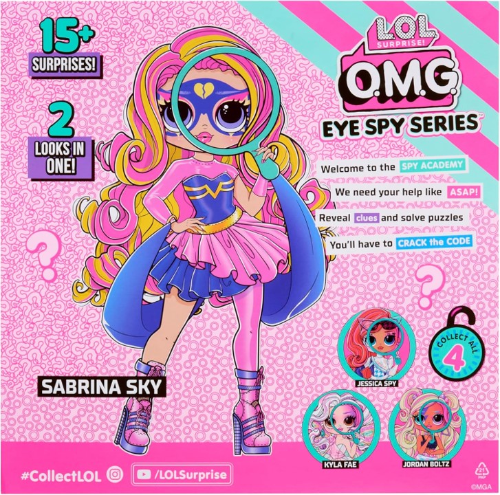 LOL Surprise EYE SPY SERIES muñeca héroe Sabrina Skye - imagen adicional