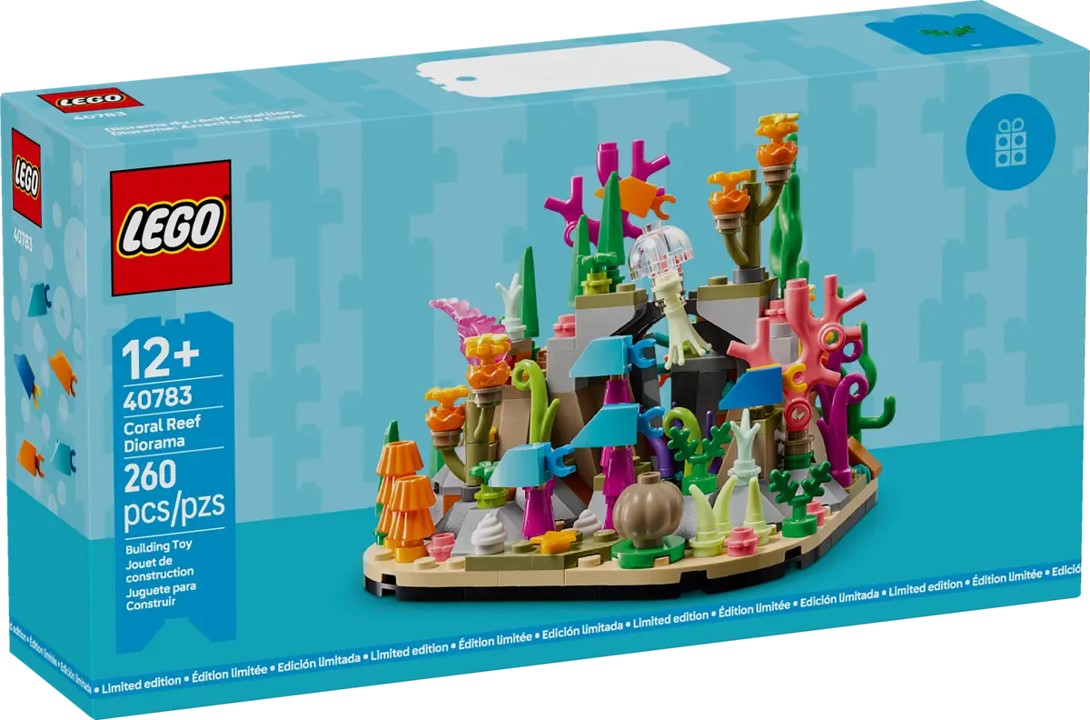 Arrecife de coral bloques LEGO 40783 - imagen adicional