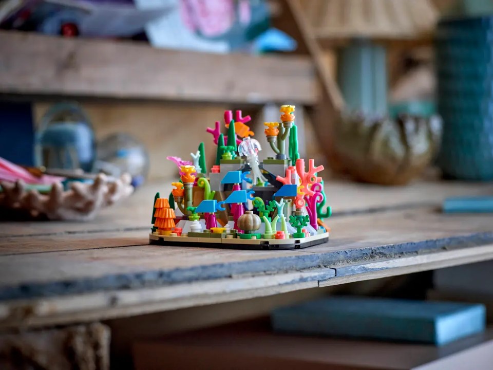 Arrecife de coral bloques LEGO 40783 - imagen adicional