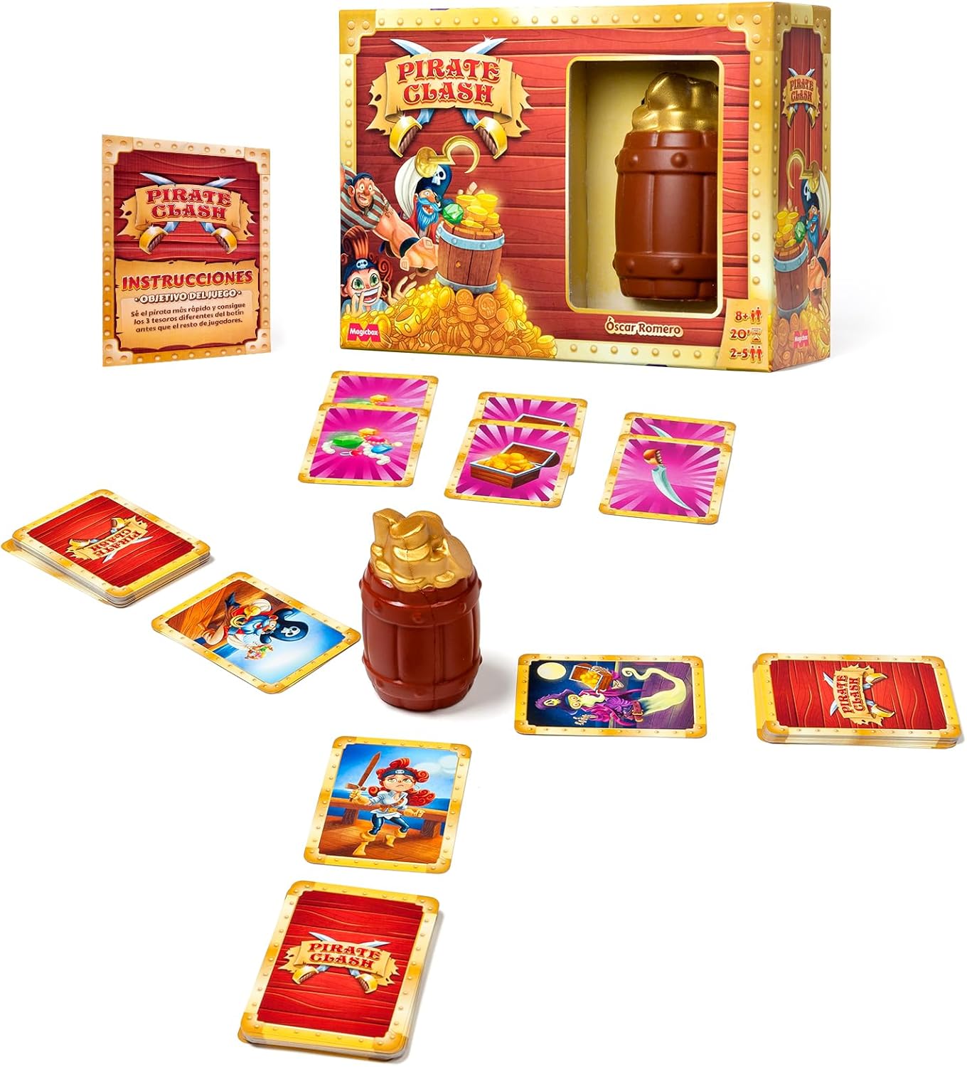 Pirate Clash juego de cartas Magicbox - vista alternativa