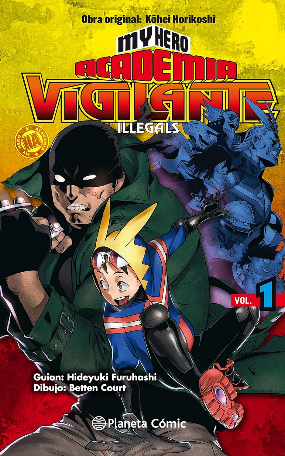Manga My Hero Academia Vigilante Illegals 1