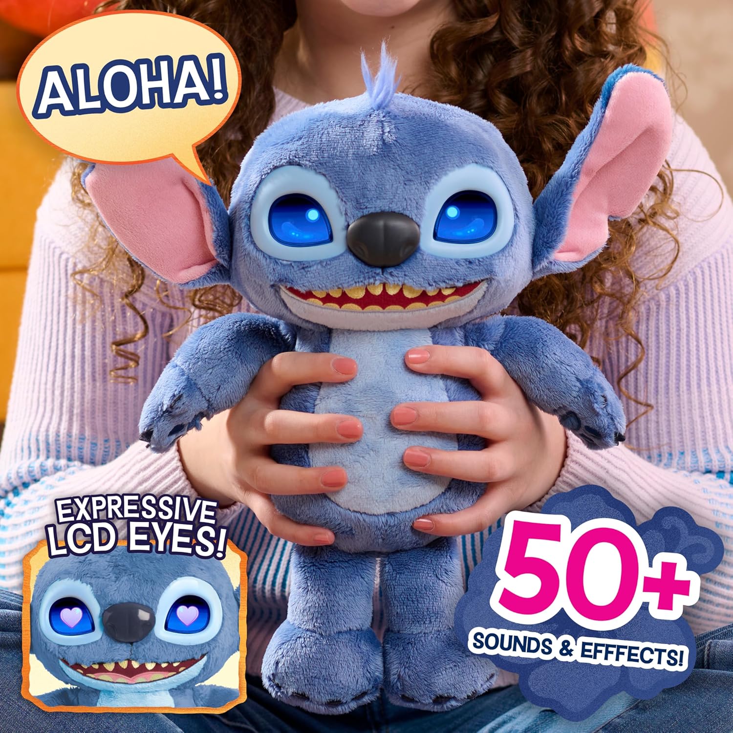Peluche de Stitch interactivo de la película 2025 - imagen adicional