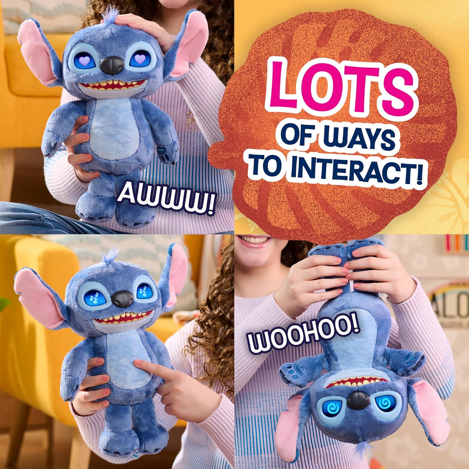 Peluche de Stitch interactivo de la película 2025 - imagen adicional