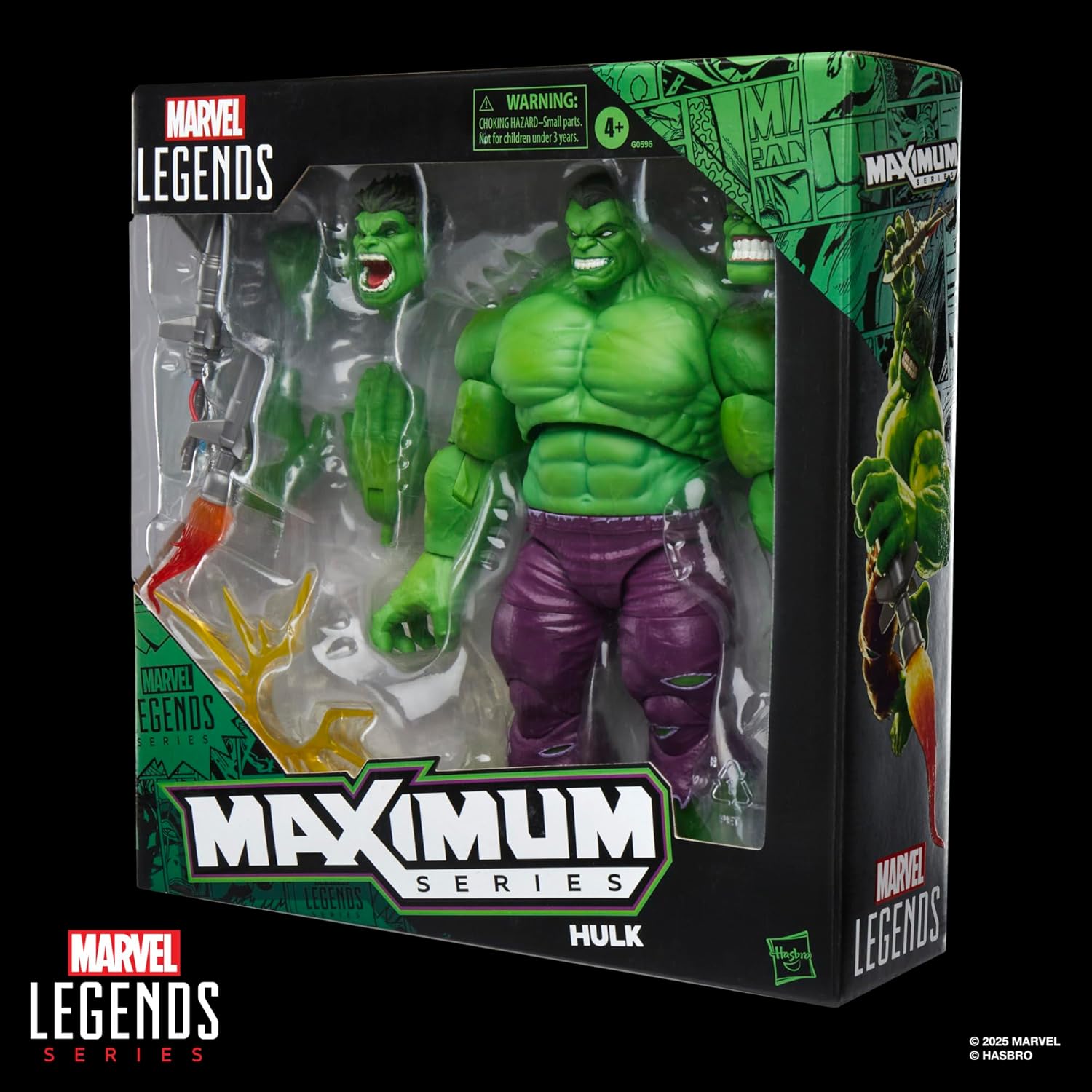 Marvel Legends Maximum Series Hulk G0596 - vista alternativa