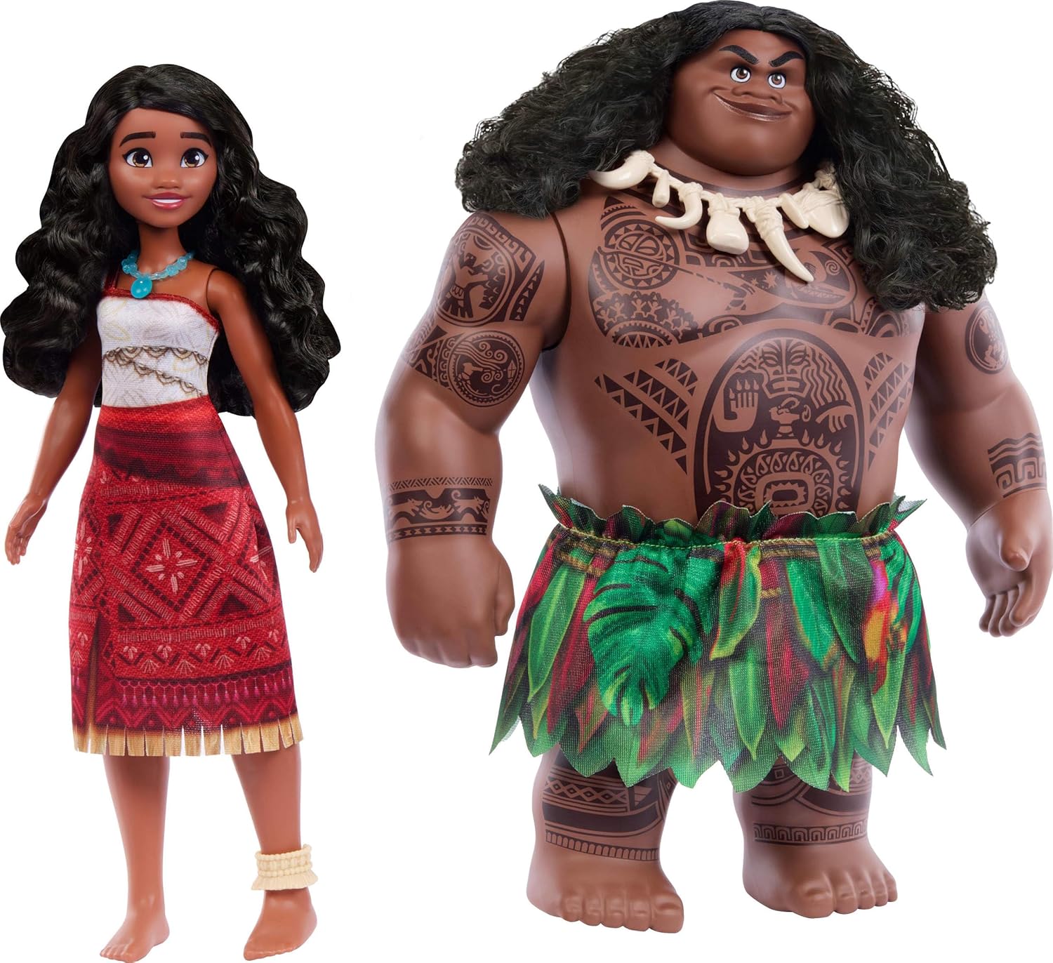 Moana 2 muñecos de Moana y Maui grandes JDD42 - imagen adicional