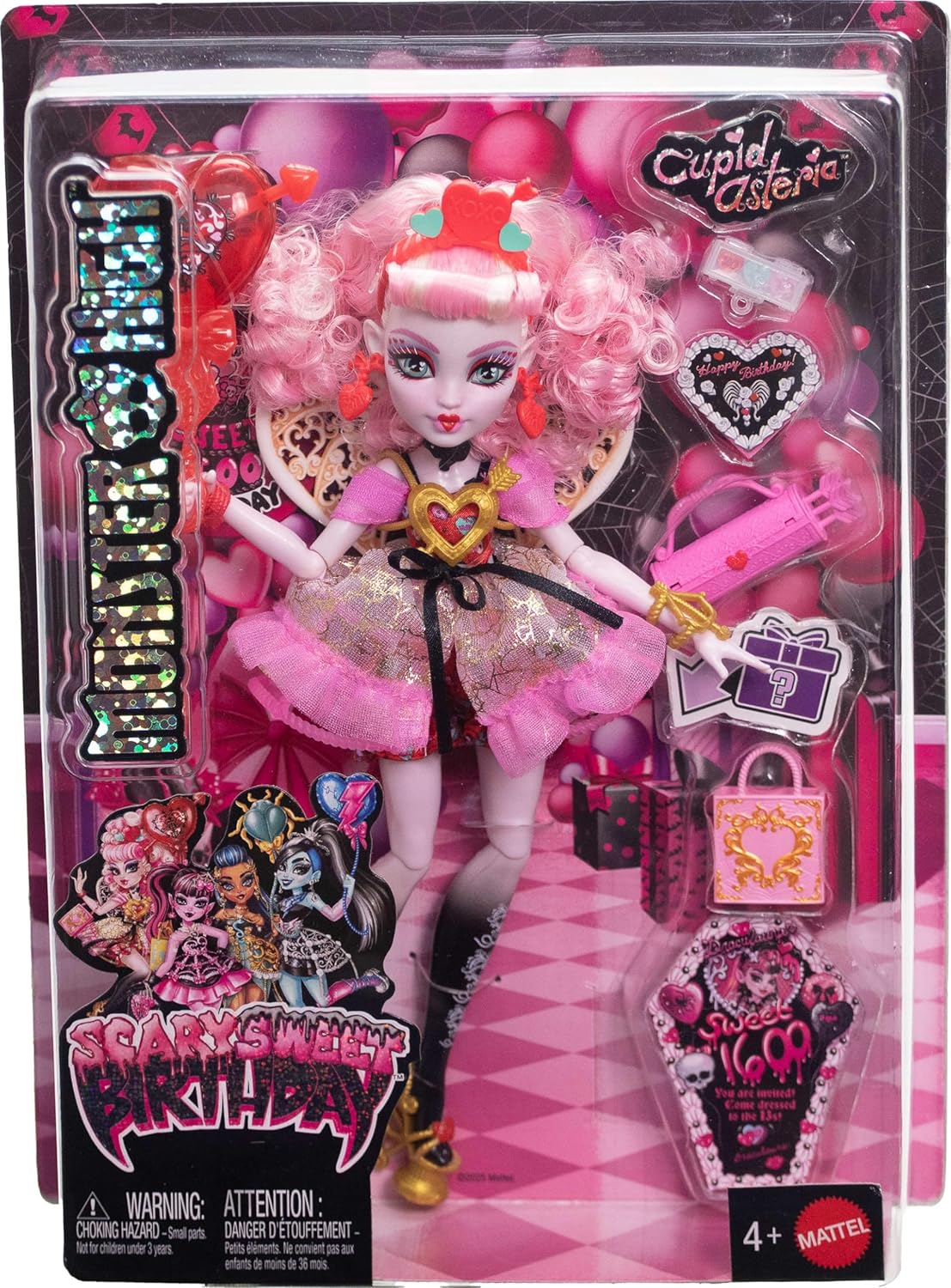 Cupid Asteria Scary Sweet Birthday Monster High - imagen adicional