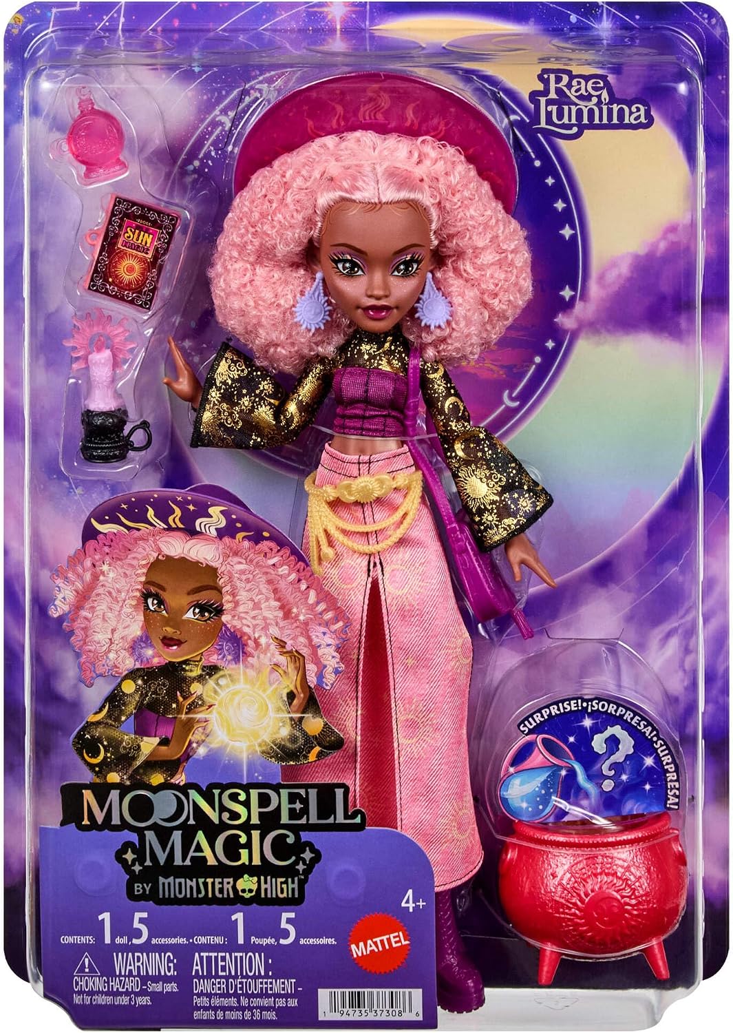 Moonspell Magic by Monster High Rae Lumina JMB91 - imagen adicional