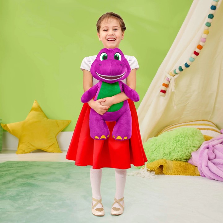 Peluche grande de Barney Fisher-Price JGT12 - imagen adicional