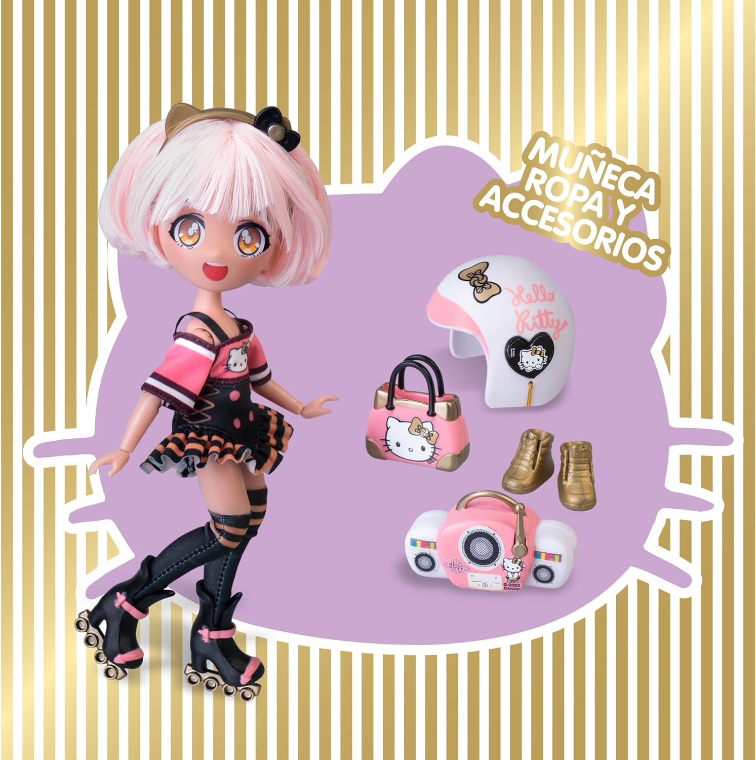Muñeca manga 4SF Hello Kitty Diva Roller - imagen adicional