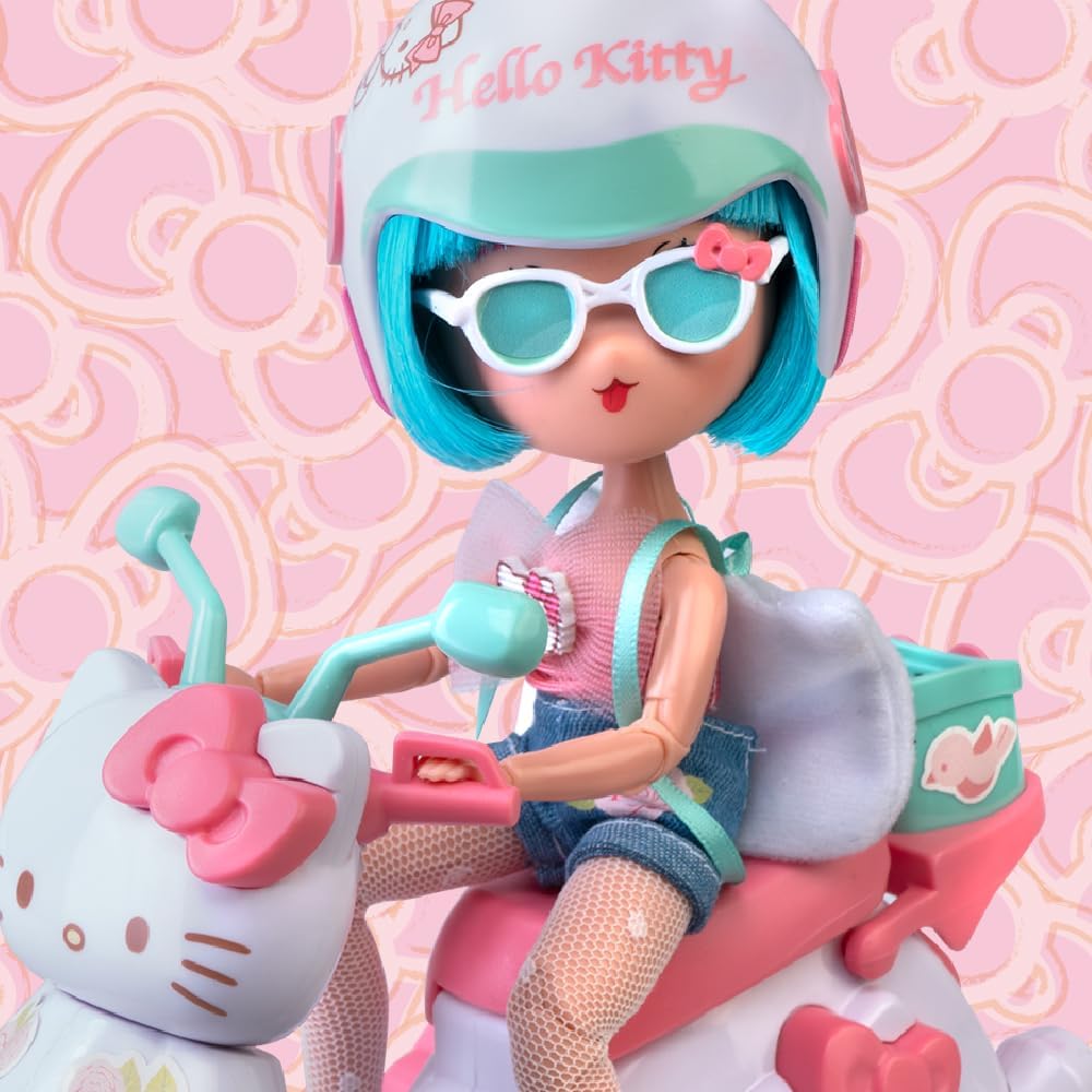 Muñeca manga 4SF con Scooter Rosa Hello Kitty - imagen adicional