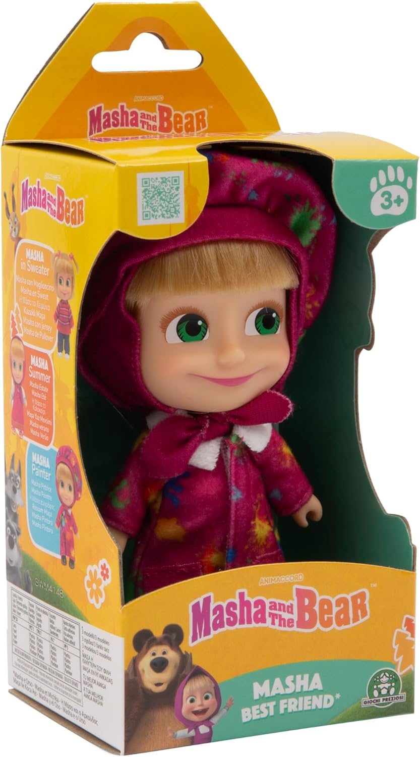 Muñeca de Masha y el Oso Traje de pintor - imagen adicional