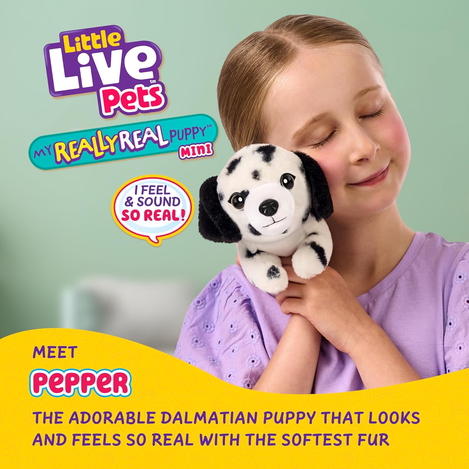 Little Live Pets Mi Mini Cachorro de verdad Dálmata Pepper - imagen adicional