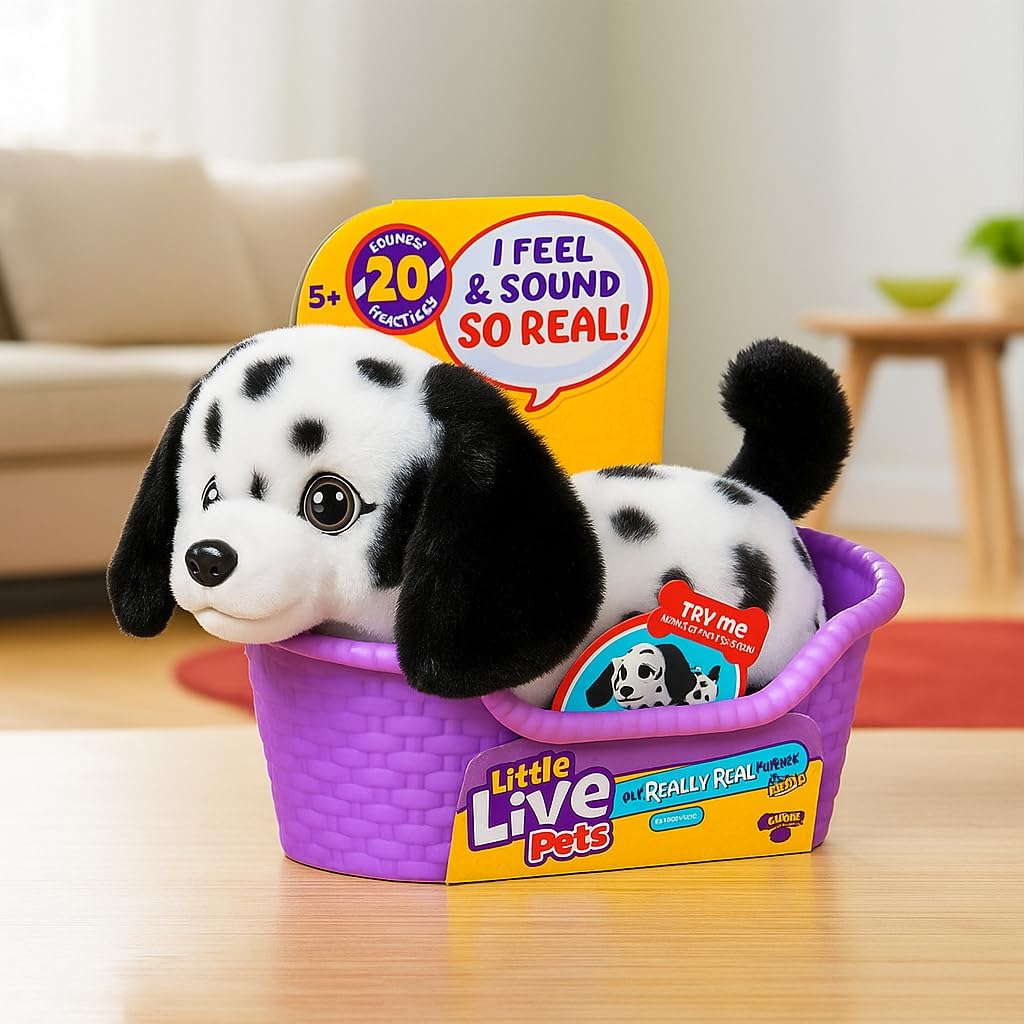 Little Live Pets Mi Mini Cachorro de verdad Dálmata Pepper - imagen adicional